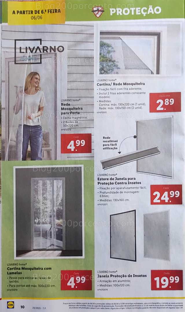 Antevisão Folheto LIDL Bazar Promoções a partir de 6 junho bazar 6ª Feira