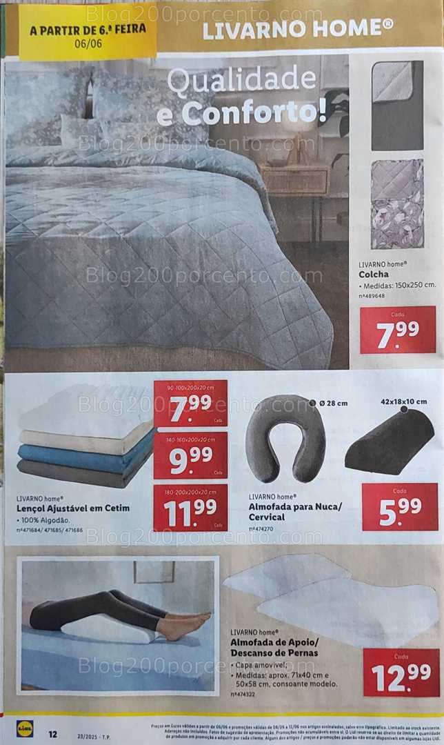 Antevisão Folheto LIDL Bazar Promoções a partir de 6 junho bazar 6ª Feira