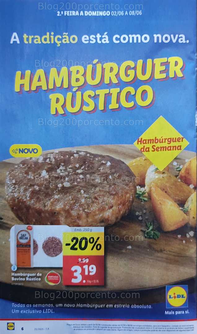 Antevisão Folheto LIDL Promoções de 2 a 8 junho all