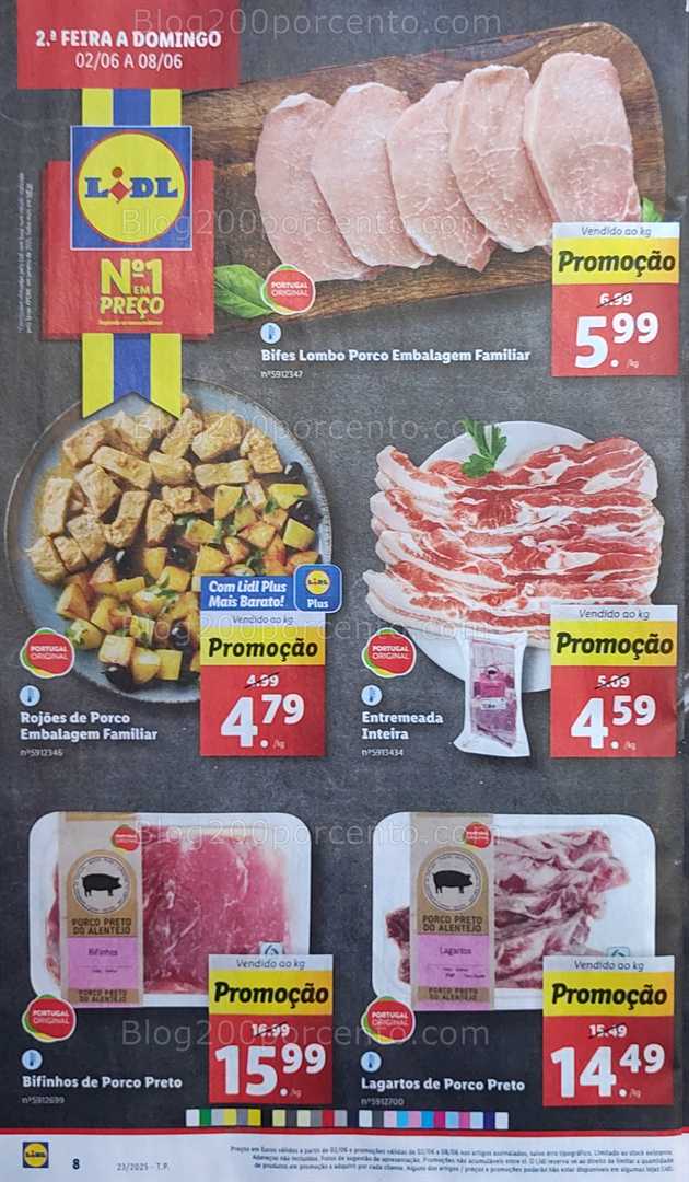 Antevisão Folheto LIDL Promoções de 2 a 8 junho all