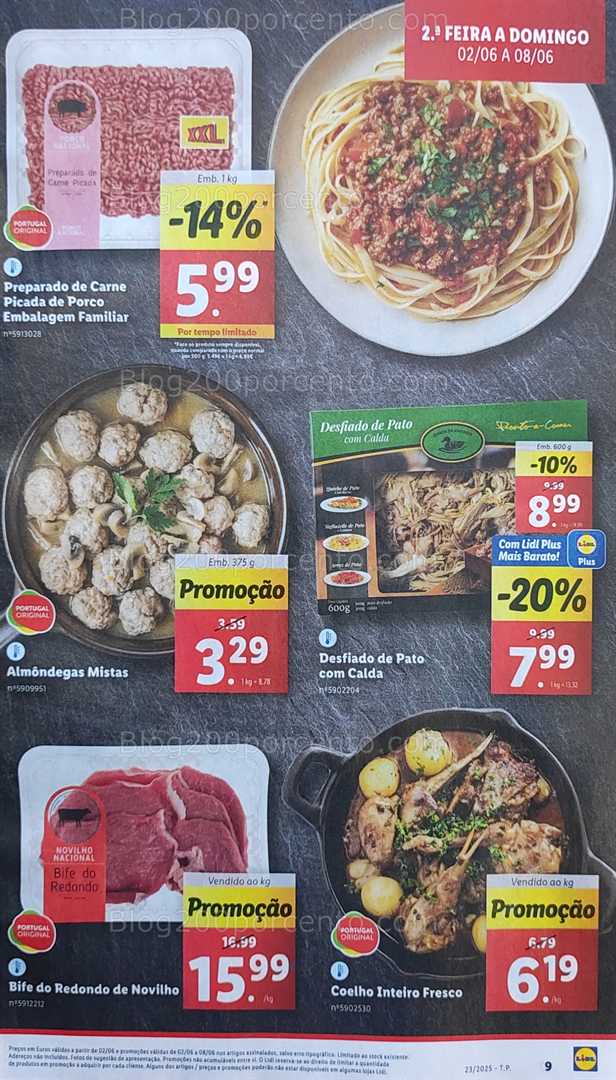 Antevisão Folheto LIDL Promoções de 2 a 8 junho all