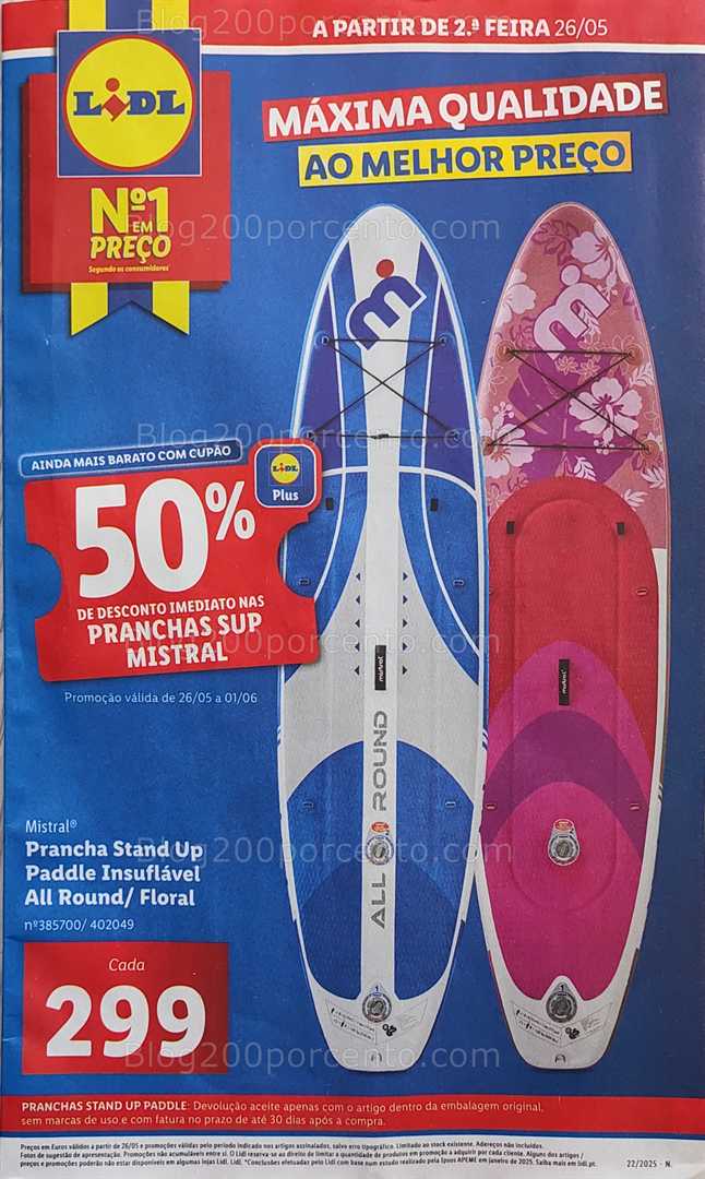 Antevisão Folheto LIDL Bazar Promoções de 26 maio a 5 junho all