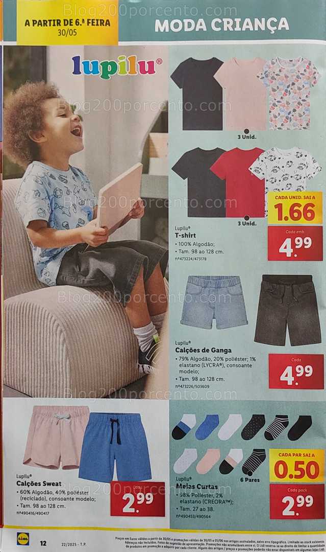 Antevisão Folheto LIDL Bazar Promoções de 26 maio a 5 junho all