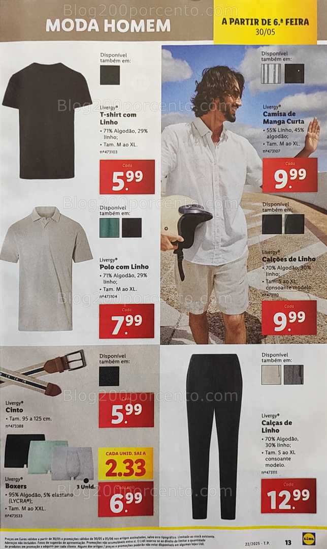Antevisão Folheto LIDL Bazar Promoções de 26 maio a 5 junho all