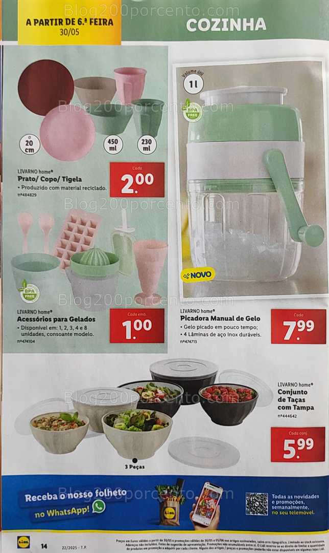 Antevisão Folheto LIDL Bazar Promoções de 26 maio a 5 junho all