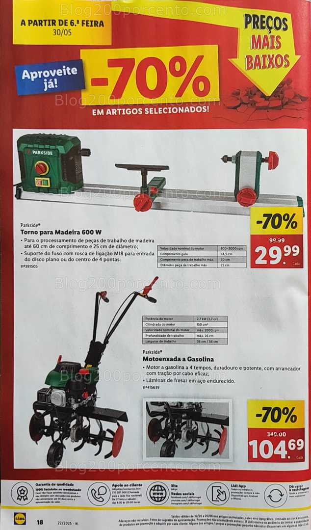 Antevisão Folheto LIDL Bazar Promoções de 26 maio a 5 junho all