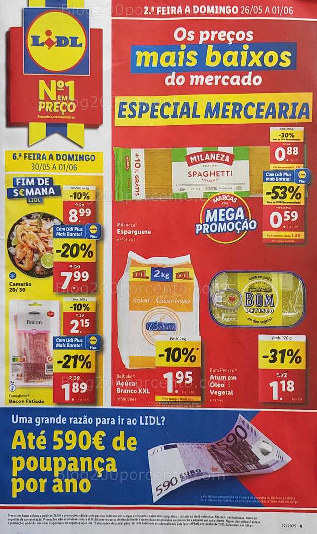 Antevisão Folheto LIDL Promoções de 26 maio a 1 junho all
