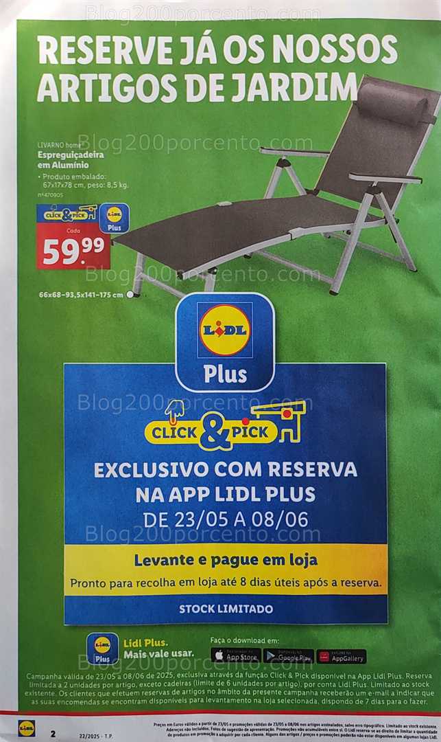 Antevisão Folheto LIDL Bazar Promoções de 26 maio a 5 junho all
