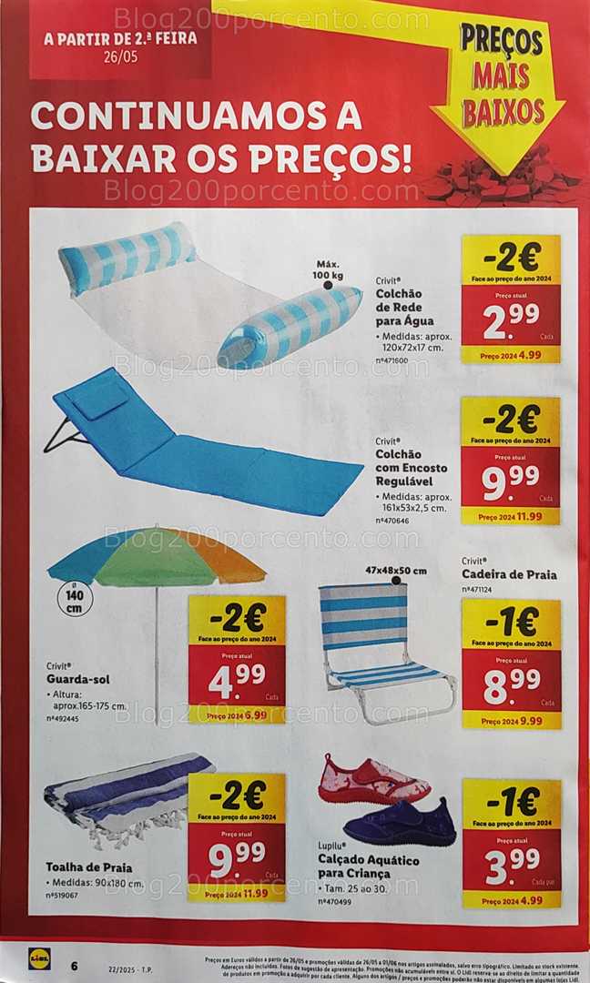 Antevisão Folheto LIDL Bazar Promoções de 26 maio a 5 junho all
