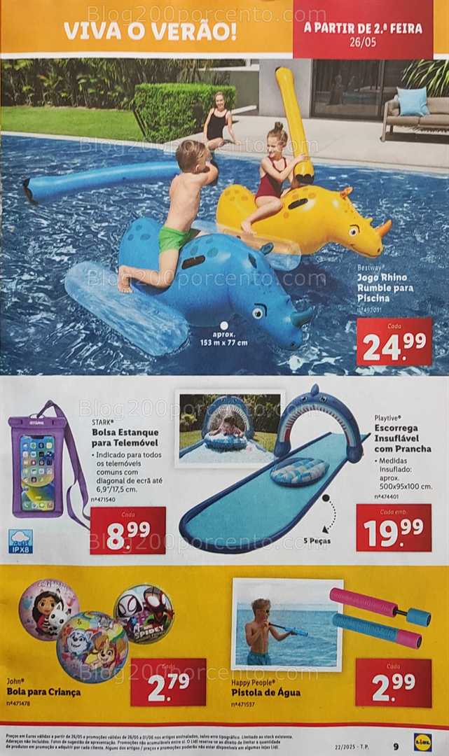 Antevisão Folheto LIDL Bazar Promoções de 26 maio a 5 junho all