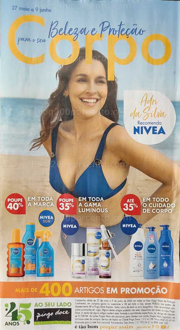 Antevisão Folheto PINGO DOCE Beleza Corpo Promoções de 27 maio a 9 junho all