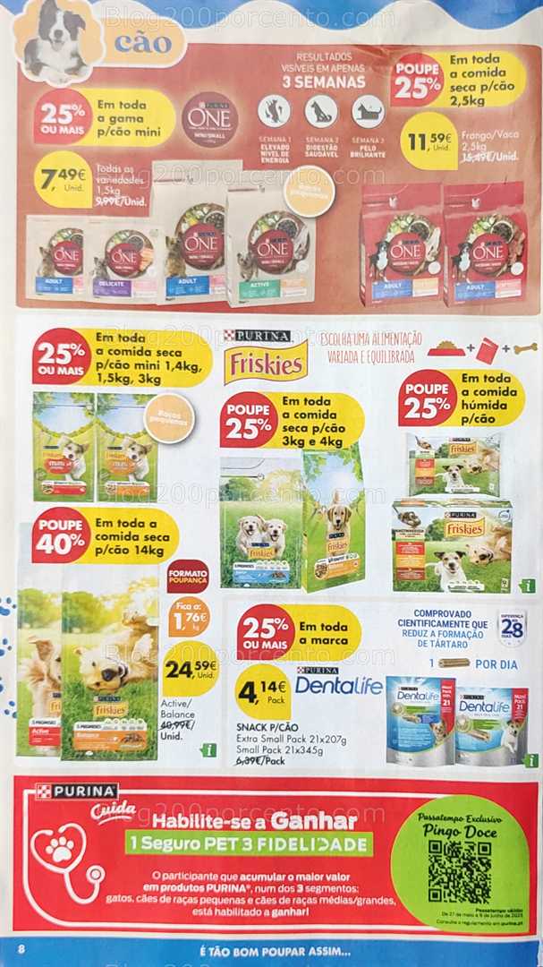 Antevisão Folheto PINGO DOCE Pets Promoções de 27 maio a 9 junho all