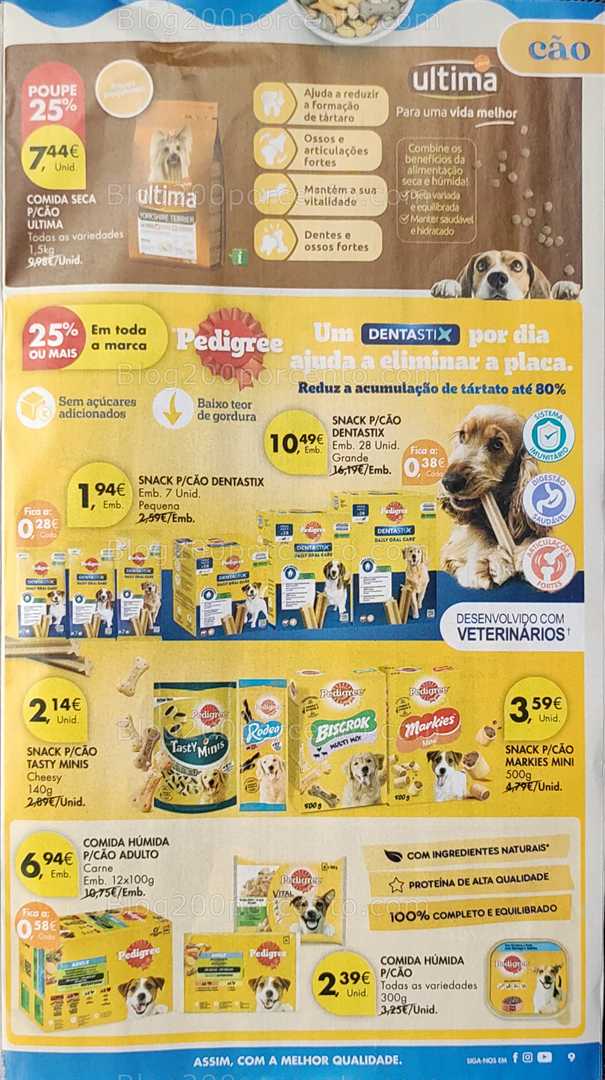 Antevisão Folheto PINGO DOCE Pets Promoções de 27 maio a 9 junho all