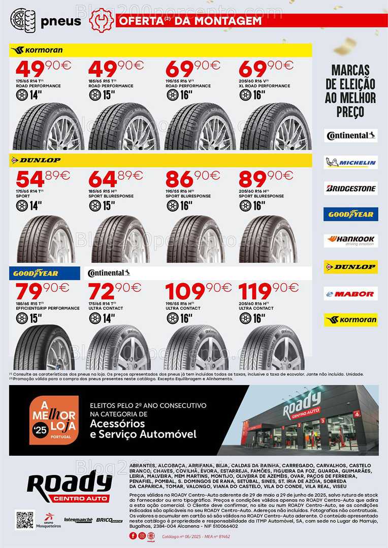 Antevisão Folheto ROADY Promoções de 29 maio a 29 junho