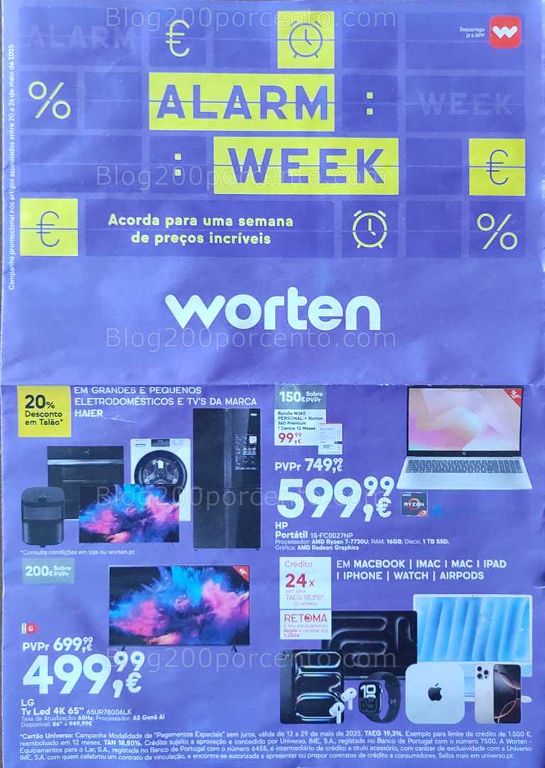 Antevisão Folheto WORTEN Promoções de 20 a 26 maio all