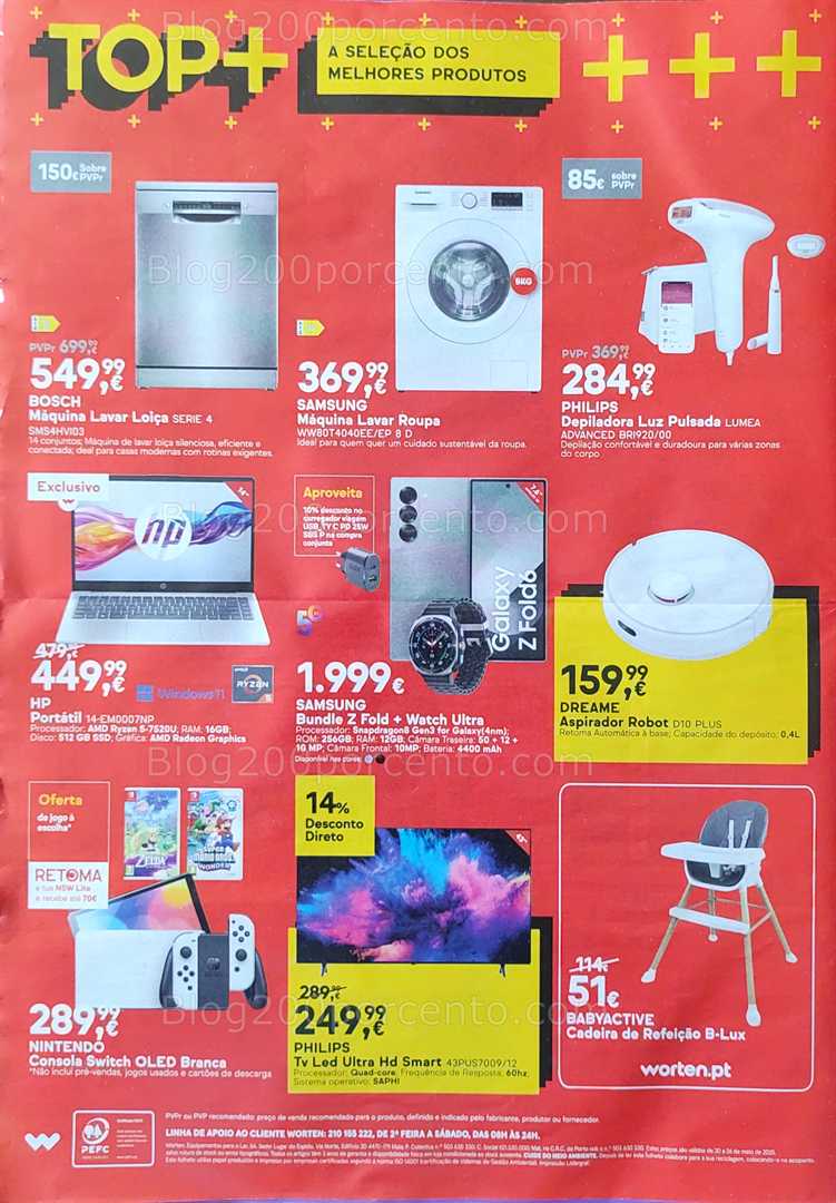 Antevisão Folheto WORTEN Promoções de 20 a 26 maio all