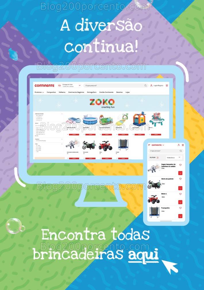 Antevisão Folheto ZOKO - CONTINENTE Ar Livre Promoções de 19 maio a 31 agosto all