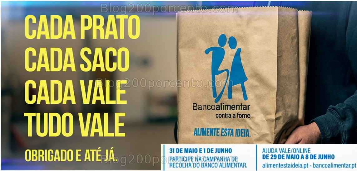 ALERTA - Fim de Semana de Recolha BANCO ALIMENTAR - 31 maio a 1 junho all
