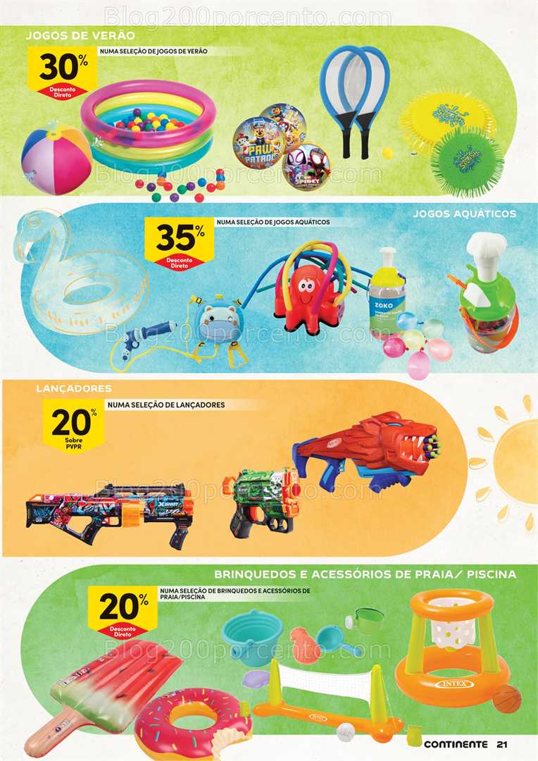 Antevisão Folheto CONTINENTE Açores Verão Promoções até 16 junho