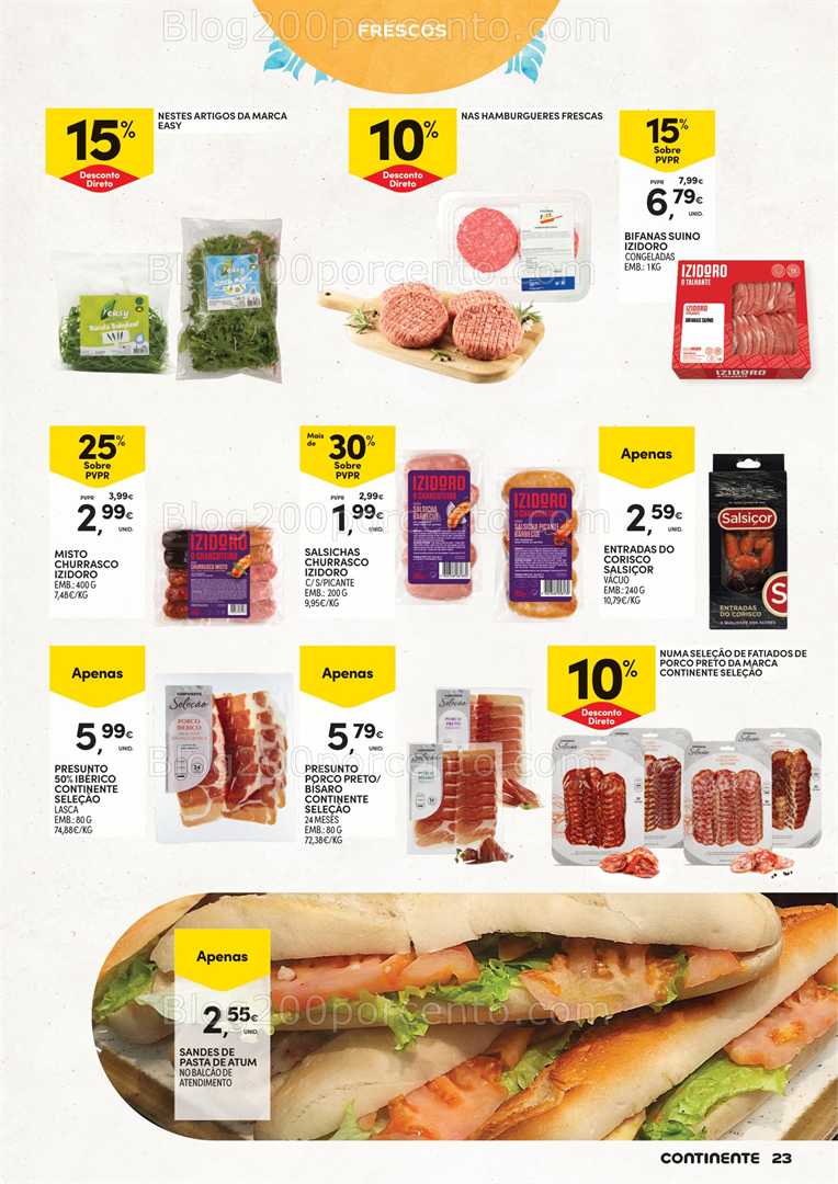 Antevisão Folheto CONTINENTE Açores Verão Promoções até 16 junho