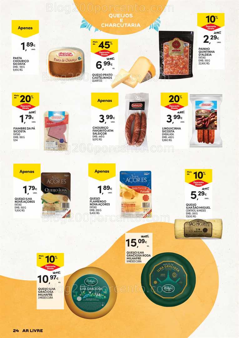 Antevisão Folheto CONTINENTE Açores Verão Promoções até 16 junho