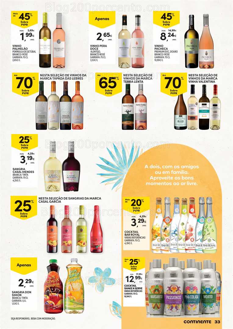 Antevisão Folheto CONTINENTE Açores Verão Promoções até 16 junho