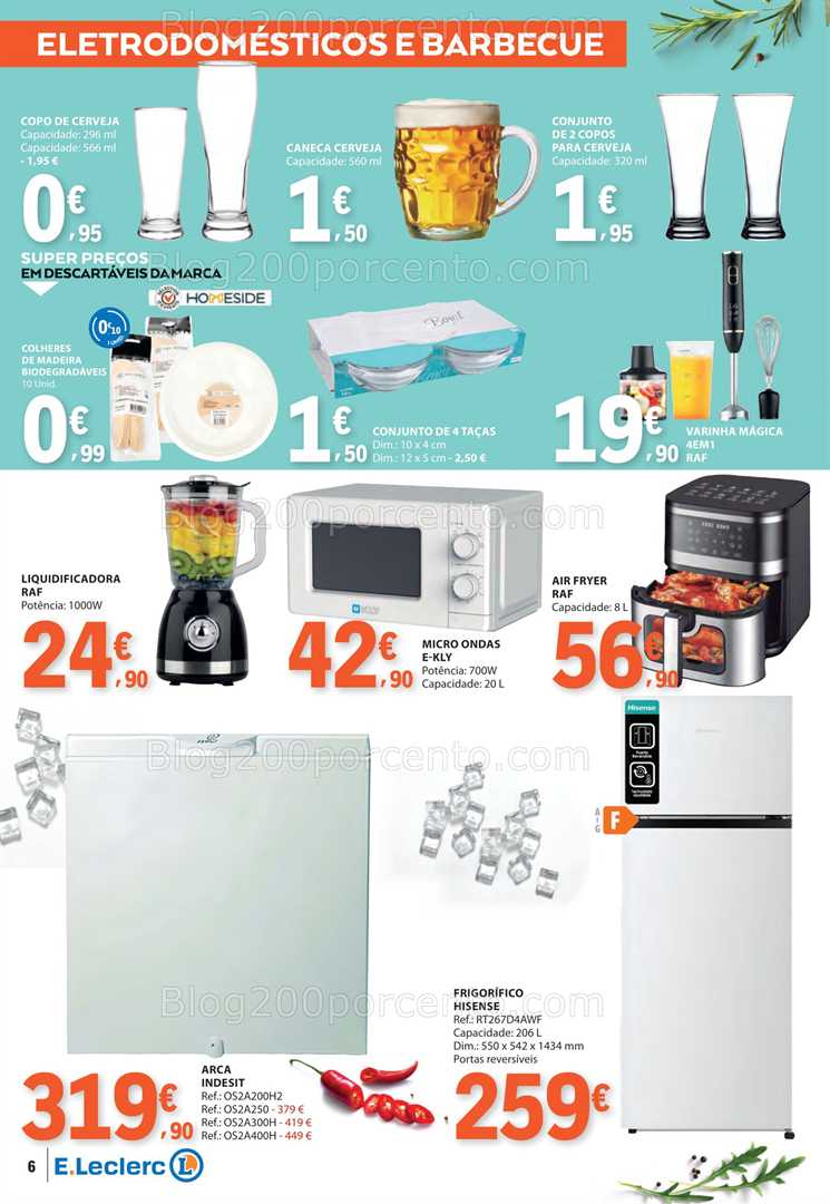 Antevisão Folheto E-LECLERC Especial Churrascos Promoções de 3 a 15 junho all