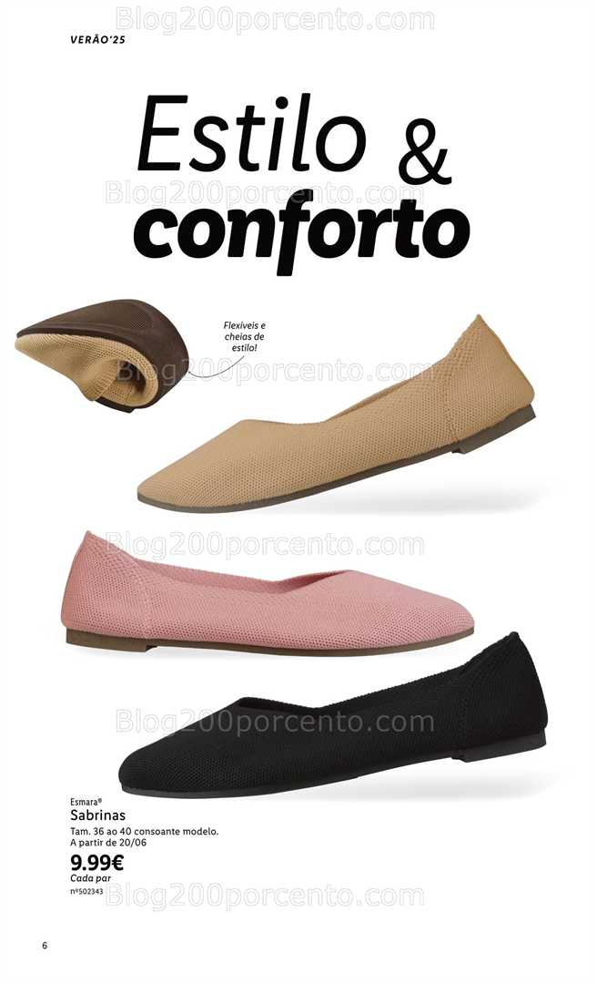Antevisão Folheto LIDL Esmara Verão all