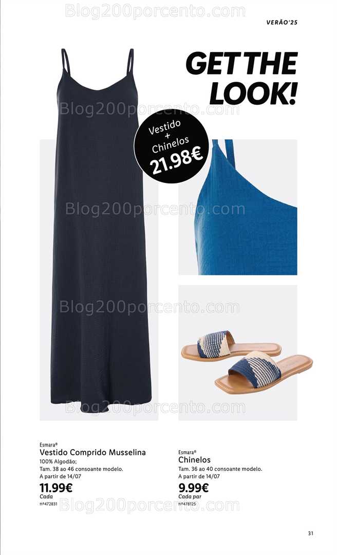 Antevisão Folheto LIDL Esmara Verão all