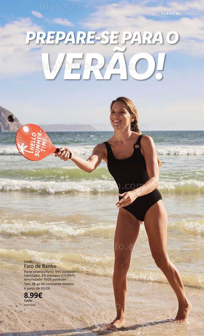 Antevisão Folheto LIDL Esmara Verão all