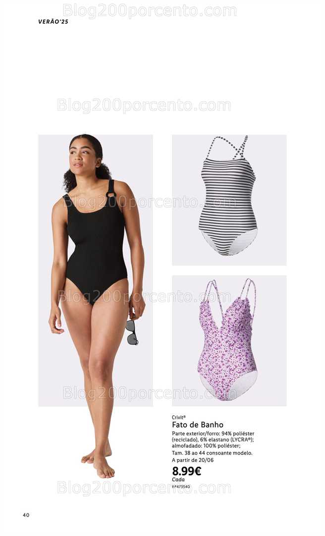 Antevisão Folheto LIDL Esmara Verão all