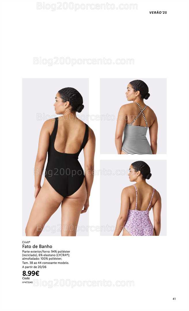 Antevisão Folheto LIDL Esmara Verão all