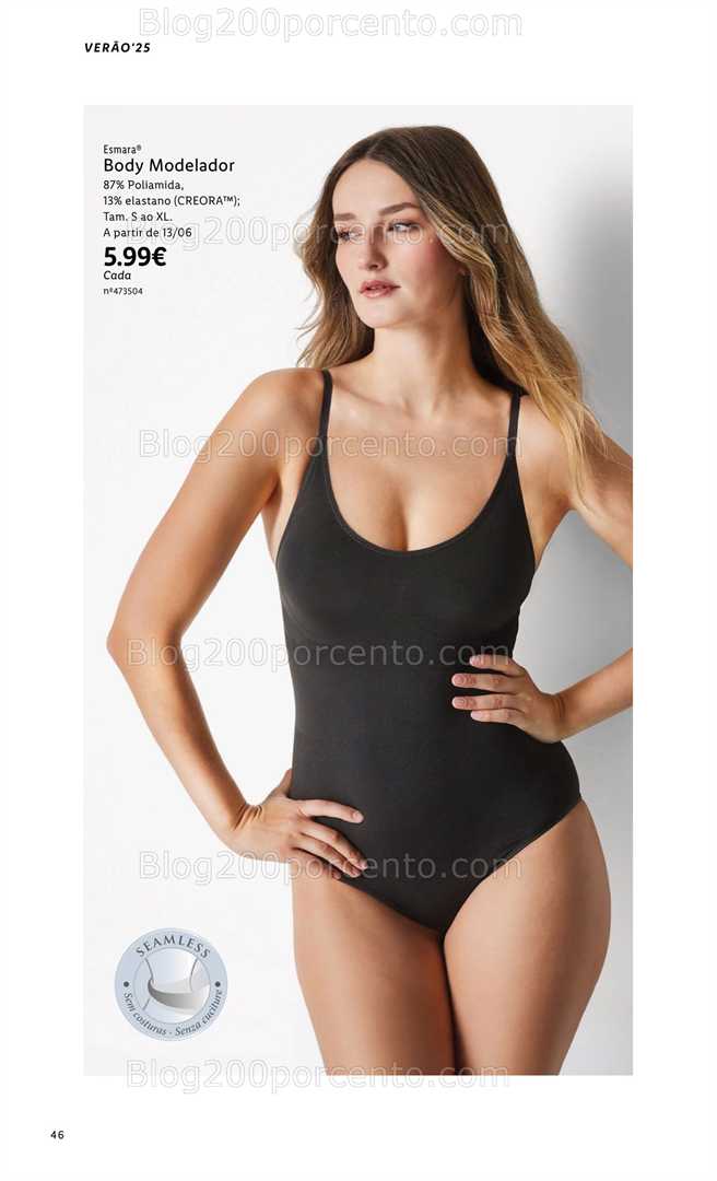 Antevisão Folheto LIDL Esmara Verão all