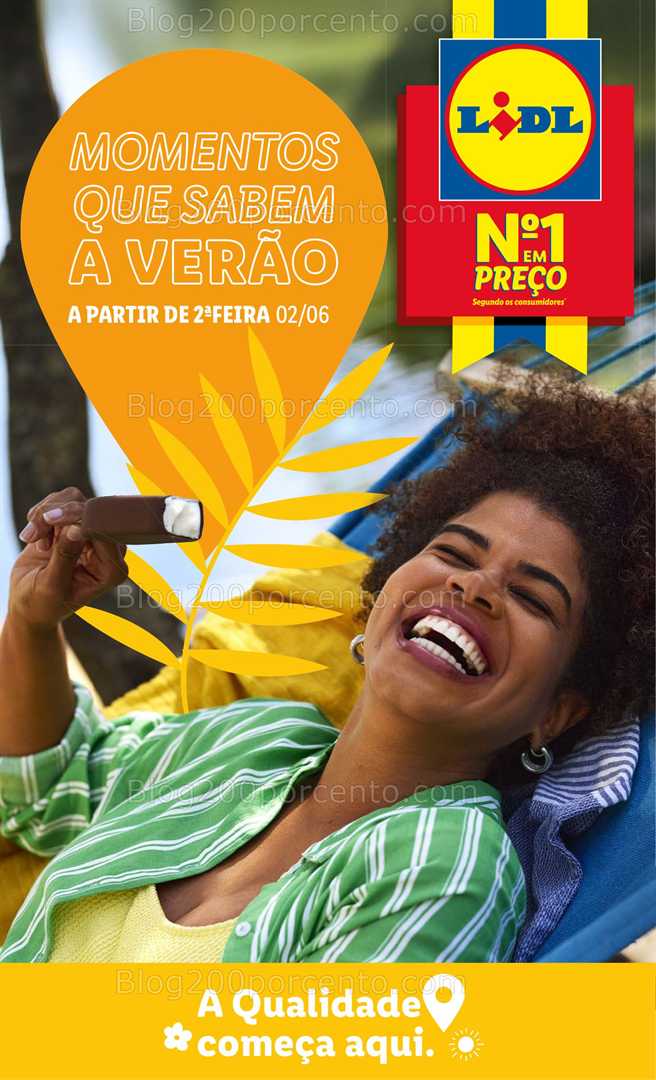 Antevisão Folheto LIDL Verão Promoções a partir de 2 junho all
