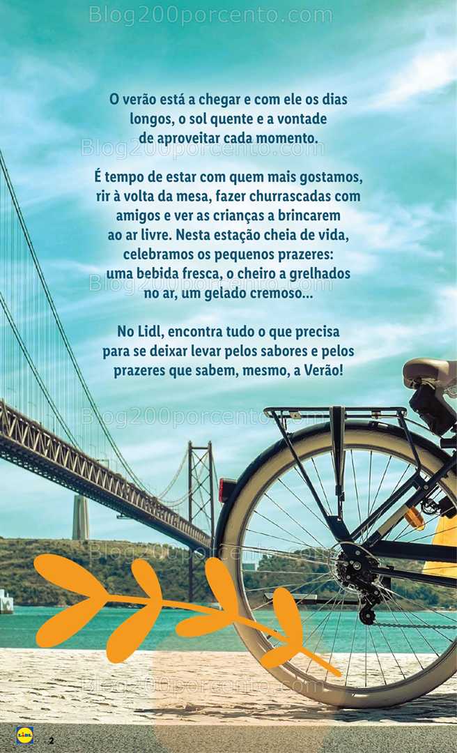 Antevisão Folheto LIDL Verão Promoções a partir de 2 junho all