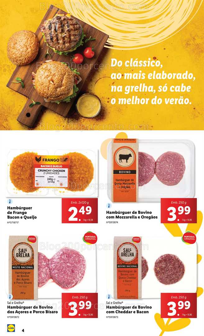 Antevisão Folheto LIDL Verão Promoções a partir de 2 junho all
