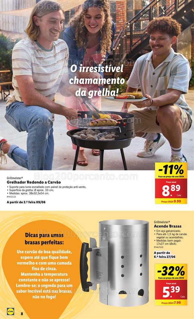 Antevisão Folheto LIDL Verão Promoções a partir de 2 junho all