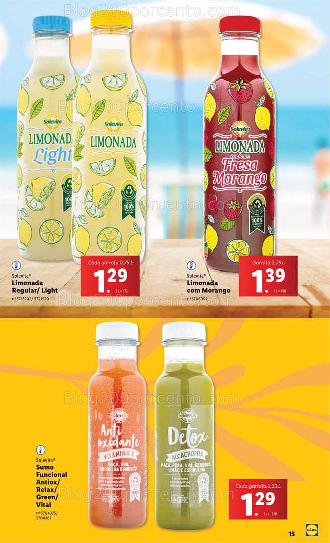 Antevisão Folheto LIDL Verão Promoções a partir de 2 junho all