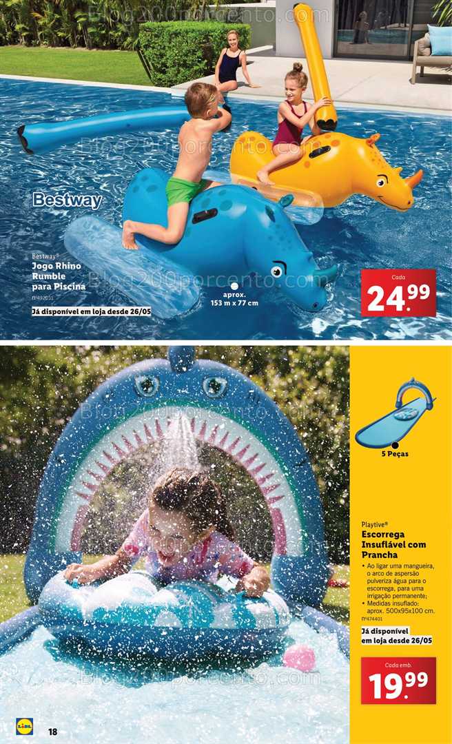 Antevisão Folheto LIDL Verão Promoções a partir de 2 junho all