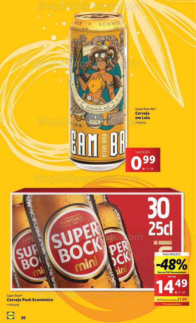 Antevisão Folheto LIDL Verão Promoções a partir de 2 junho all