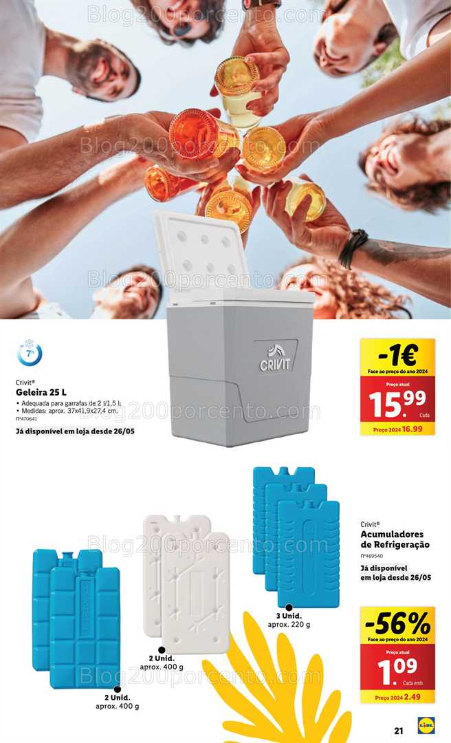 Antevisão Folheto LIDL Verão Promoções a partir de 2 junho all