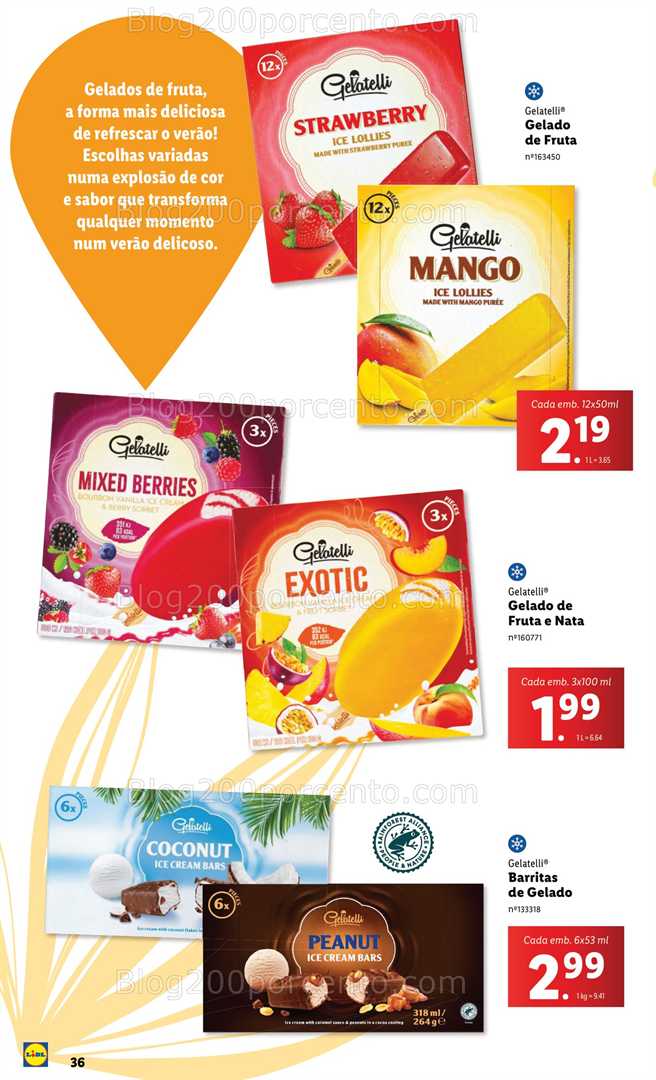 Antevisão Folheto LIDL Verão Promoções a partir de 2 junho all