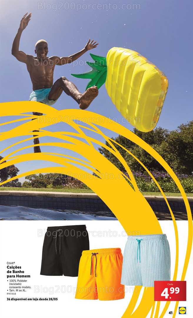 Antevisão Folheto LIDL Verão Promoções a partir de 2 junho all