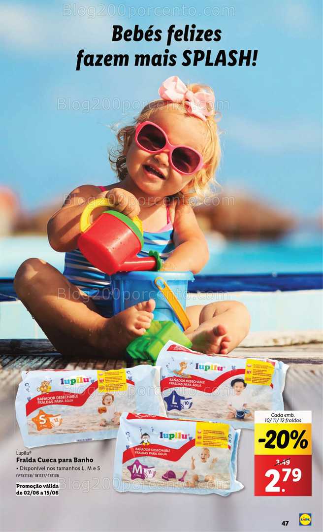 Antevisão Folheto LIDL Verão Promoções a partir de 2 junho all