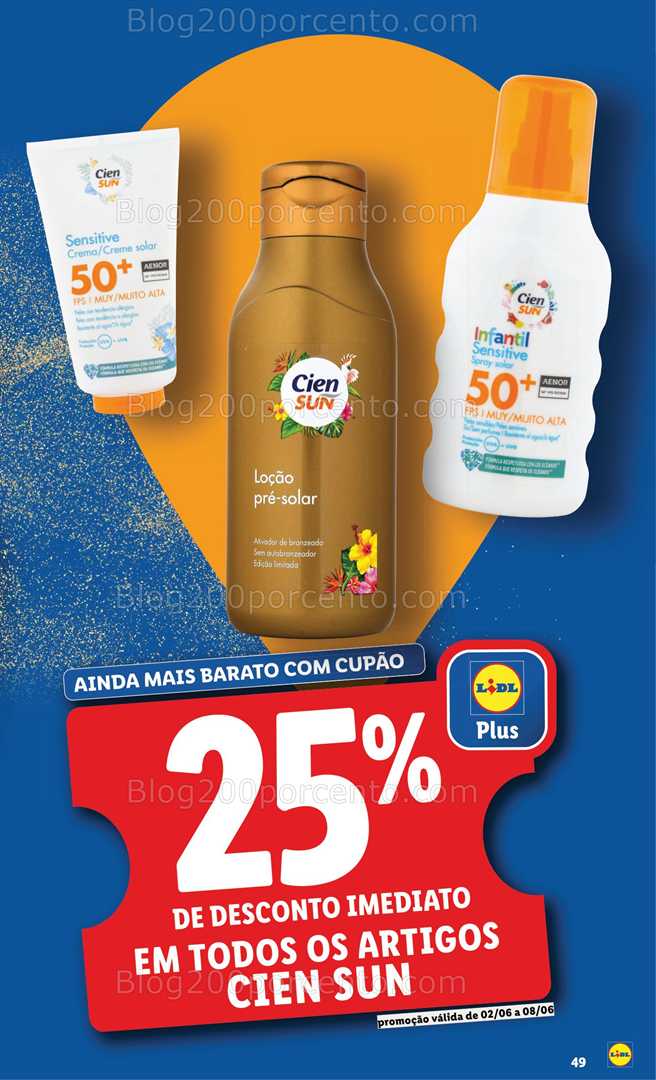 Antevisão Folheto LIDL Verão Promoções a partir de 2 junho all