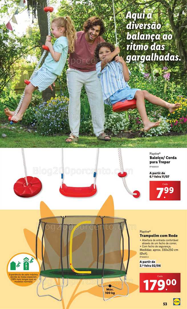 Antevisão Folheto LIDL Verão Promoções a partir de 2 junho all