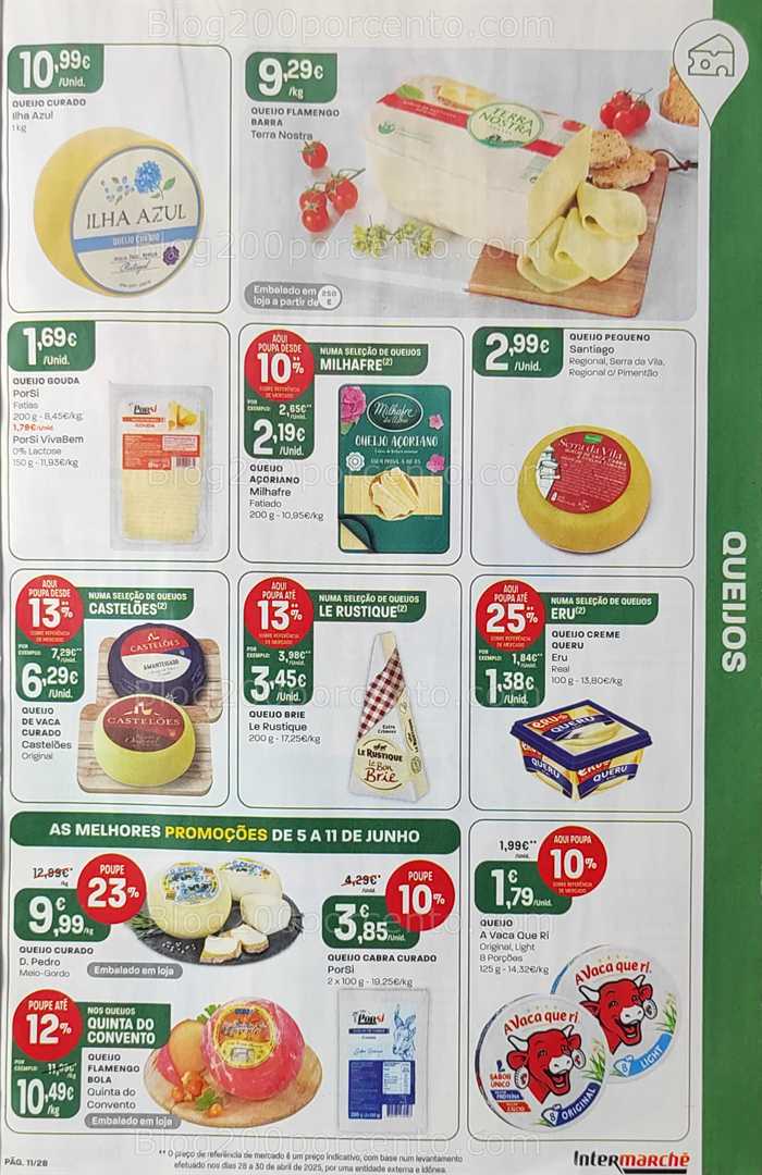 Antevisão Folheto INTERMARCHÉ Super Promoções de 5 a 11 junho all
