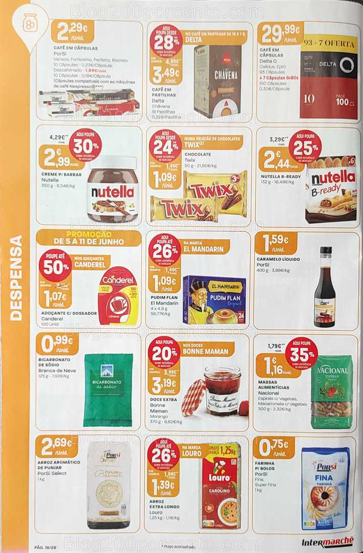 Antevisão Folheto INTERMARCHÉ Super Promoções de 5 a 11 junho all