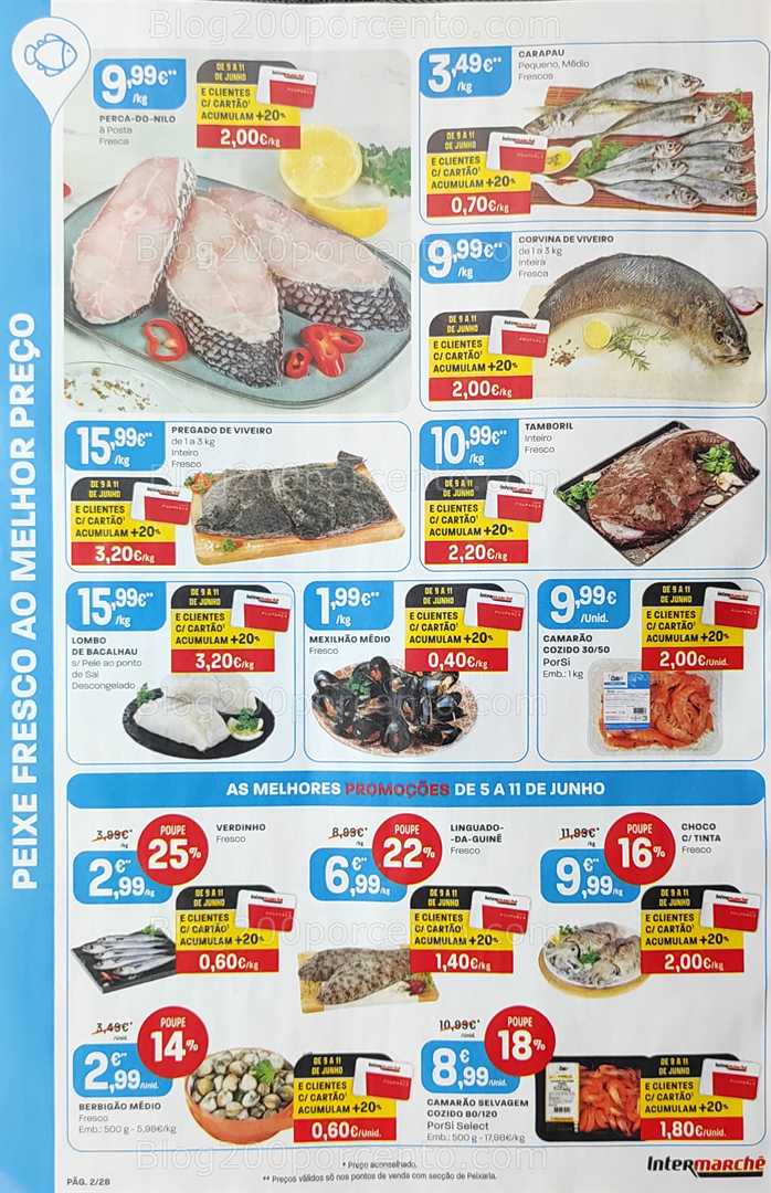 Antevisão Folheto INTERMARCHÉ Super Promoções de 5 a 11 junho all