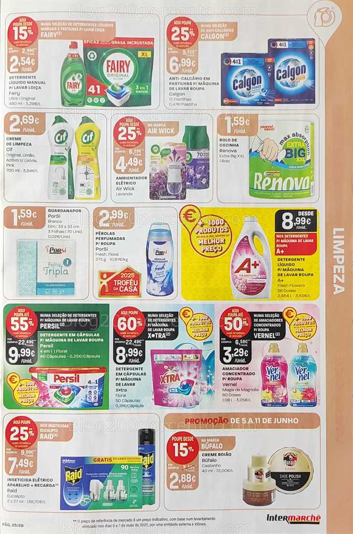 Antevisão Folheto INTERMARCHÉ Super Promoções de 5 a 11 junho all